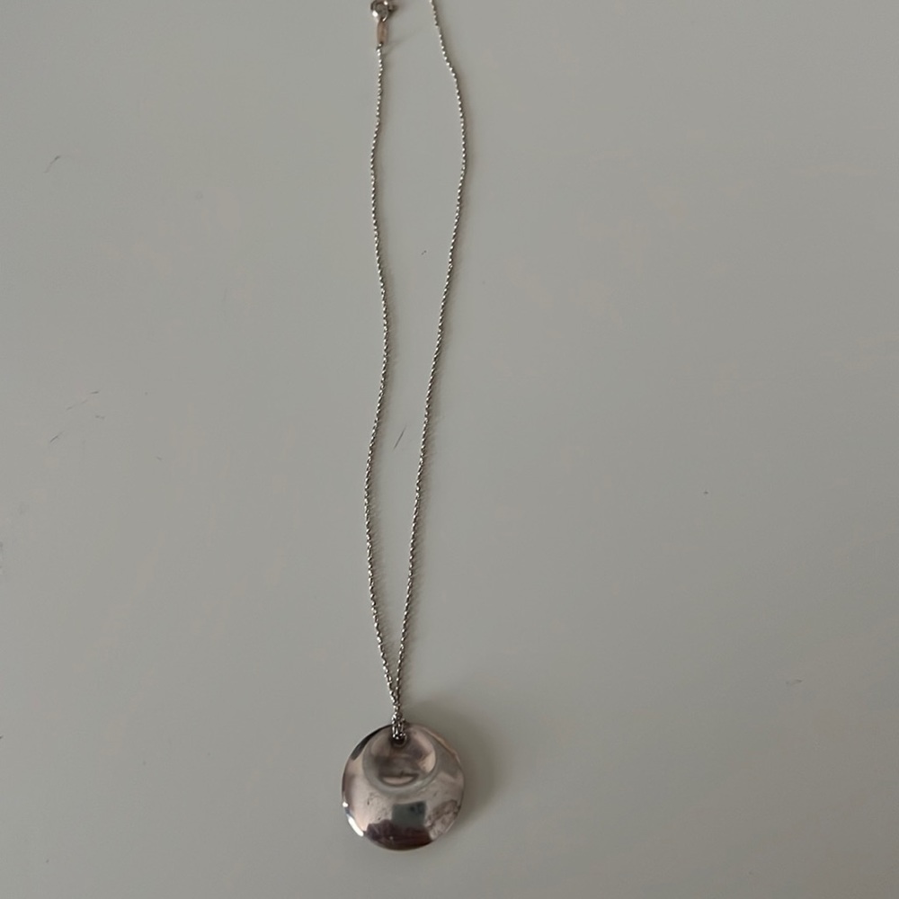 Tiffany and co pendant necklace